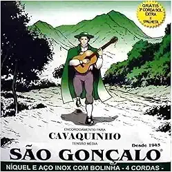 Encordoamento São Gonçalo Aço Com Bolinha Cavaco