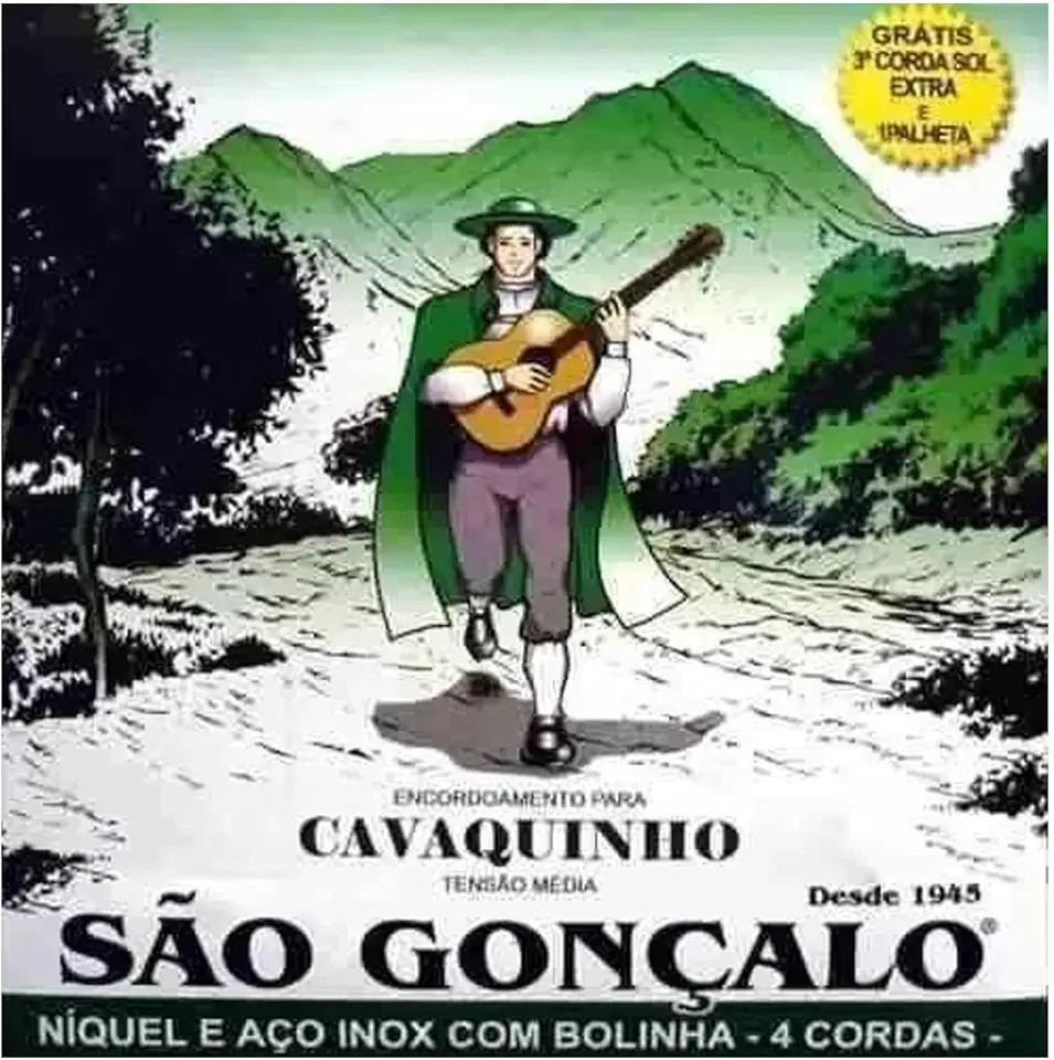 Encordoamento São Gonçalo Aço Com Bolinha Cavaco