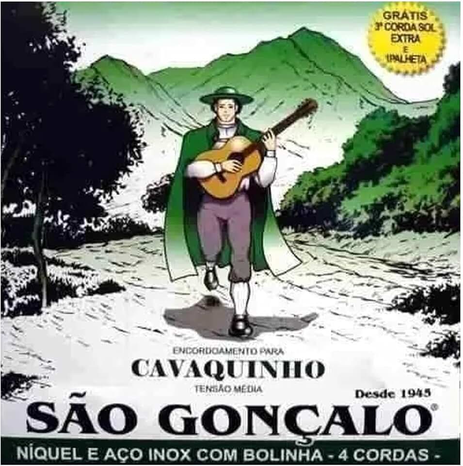 Encordoamento São Gonçalo Aço Com Bolinha Cavaco