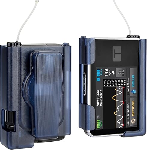 Healvaluefit Clip giratorio para bomba de insulina para tándem T Slim x2 t Slim G4, soporte de bomba giratorio para Tslim X2 como accesorios de