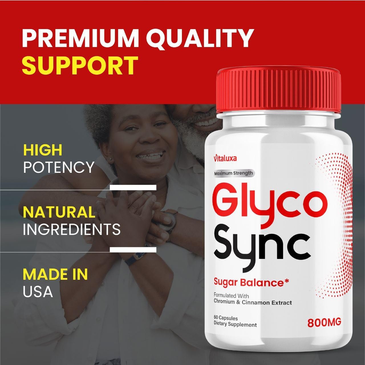 (3 Pack) Glyco Sync Blood Balance Capsules, GlycoSync Glycogen Support Supplement Pills, Glucosyn Joint Restore Formula Glicosync Suger Maximum Strength Advanced Syn Pressure Reviews (180 Capsules) - Image 3
