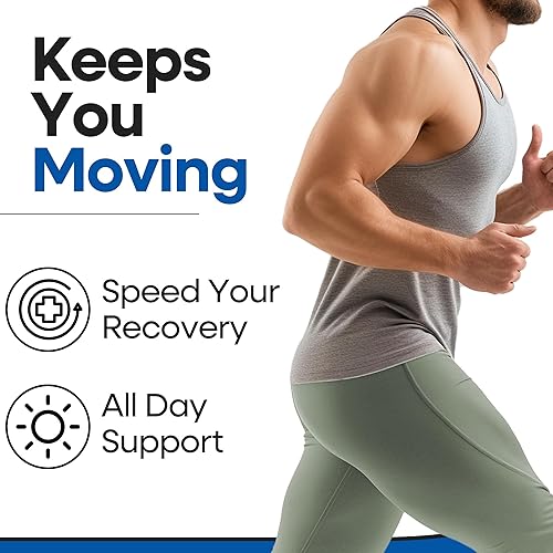 Miniatura 3 de Cinturón de hernia para hombres con soporte de hernia inguinal  Armazón abdominal inferior para mujeres o hombres  Con almohadilla de presión de