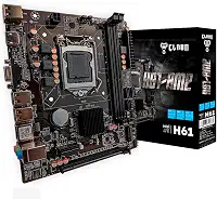 CLANM, PLACA MAE H61 - SOCKET LGA 1155 - CHIPSET INTEL - CLANM