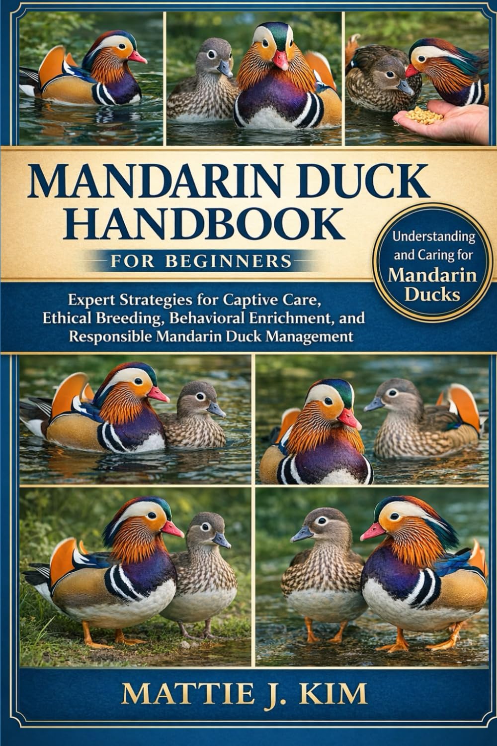MANDARIN DUCK HANDBOOK FOR BEGINNERS: Expert Strategies for Captive Care, Ethical Breeding, Behavioral Enrichment, and Responsible Mandarin Management