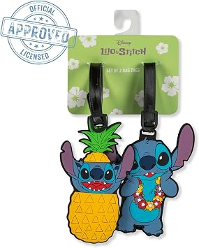 Peers Hardy - Disney Lilo & Stitch Disney 2 Piece Luggage Tags