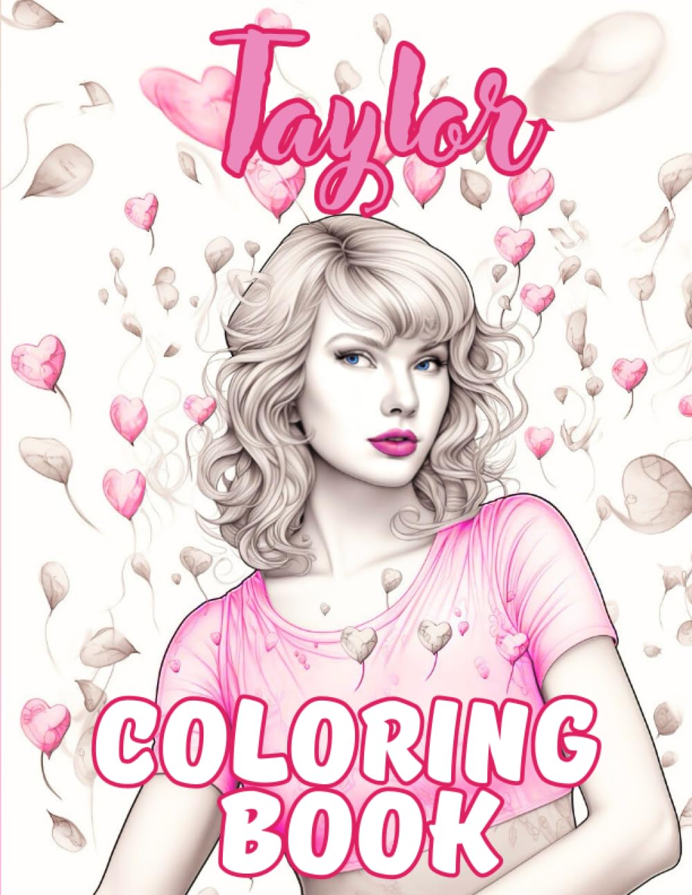 Taylor Coloring Book: Original Lyric-Inspired Designs for Fans of All Ages