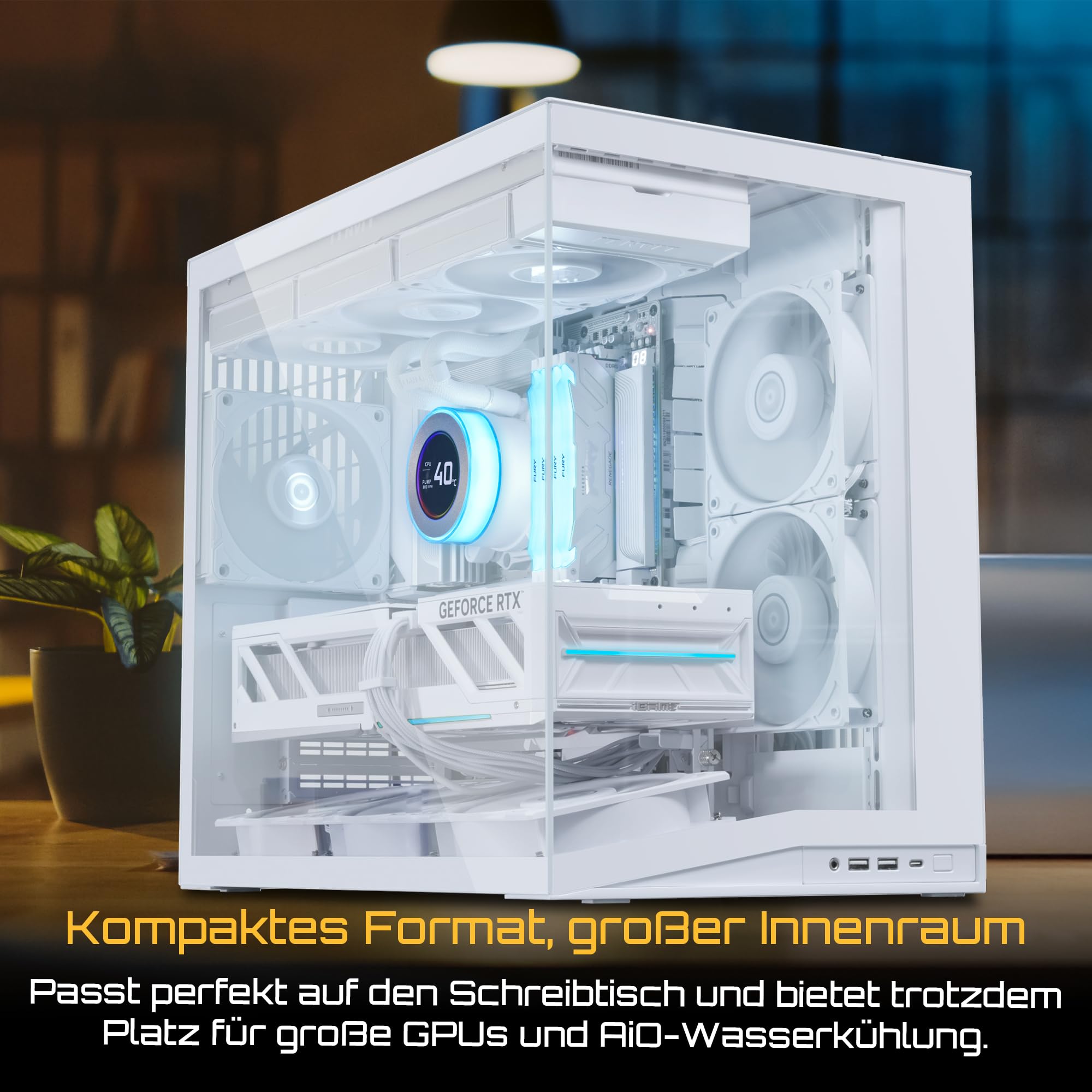 Amazon.co.jp: LIANLI ピラーレス コンパクトPC ケース O11D MINI V2