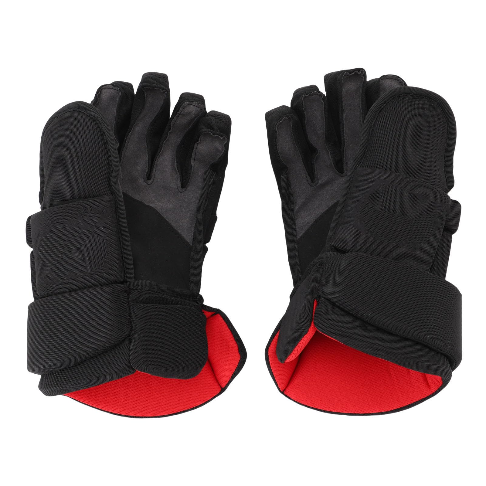 HERCHR Guanti Sportivi da Hockey Sport per Giovani e Adulti Guanti da Hockey su Ghiaccio da Strada Guanti da Hockey su Ghiaccio in Nylon da 9 a 14 Pollici in Schiuma Eva Protettiva e