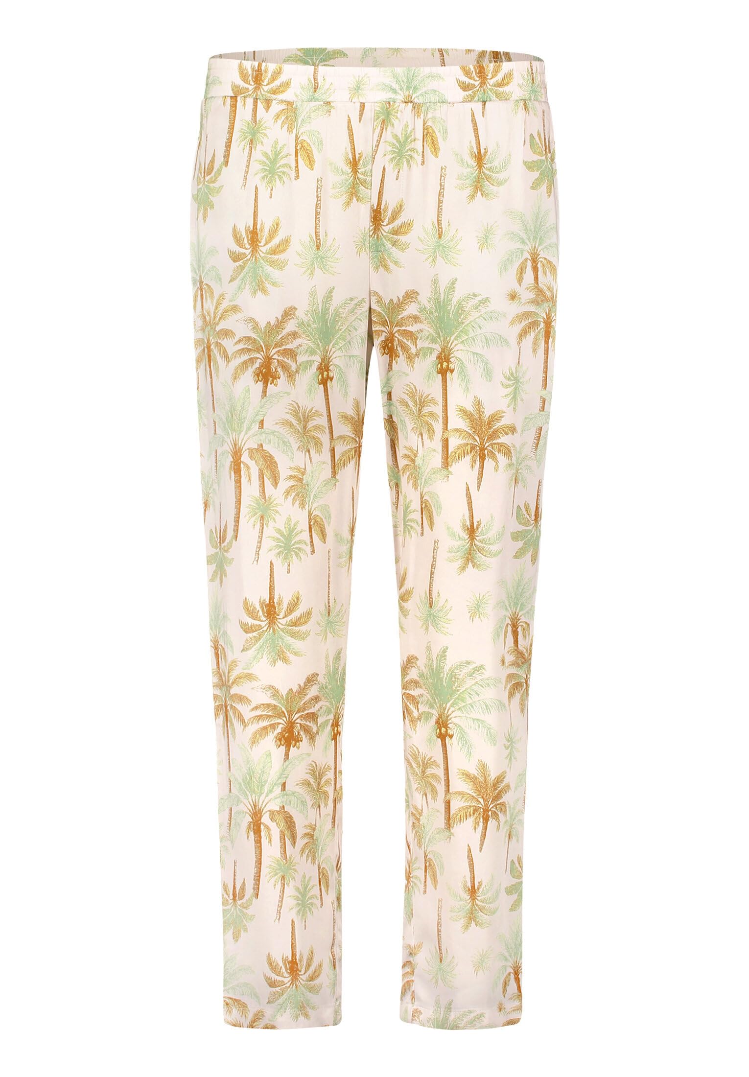 Cartoon Damen Casual-Hose mit Gummizug 38, Nature/Green