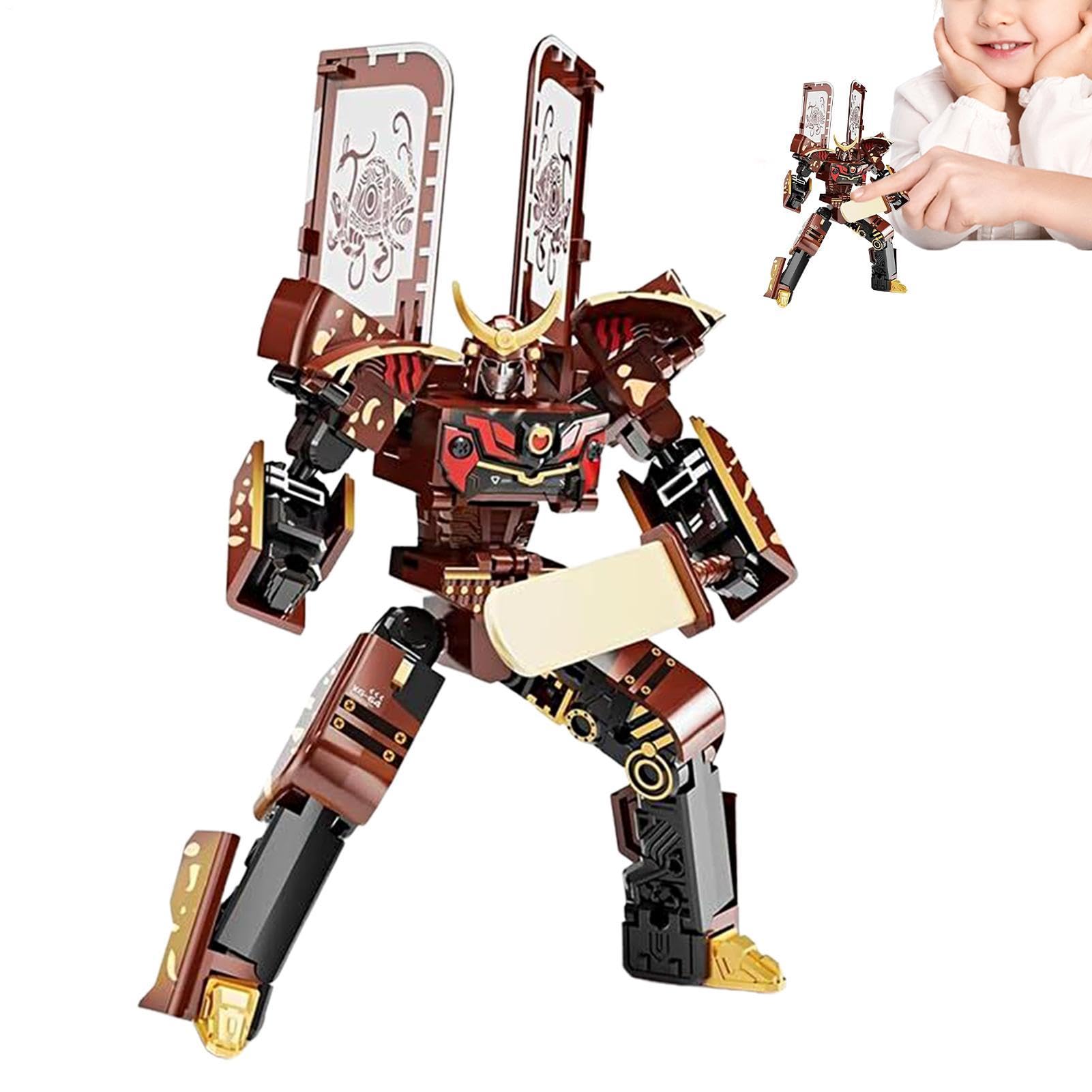 Cyuluoy Transforming Ice Cream Robot Toy, Educational Robot Toy