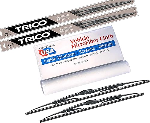 Miniatura 91 de WiperBladesUSA Juego de limpiaparabrisas compatible con Toyota Corolla 2013 (juego de 2) limpiaparabrisas