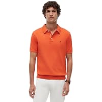 Tommy Hilfiger Uomo Maglietta Polo Maniche Corte Essential Cotton Knitted Grossa