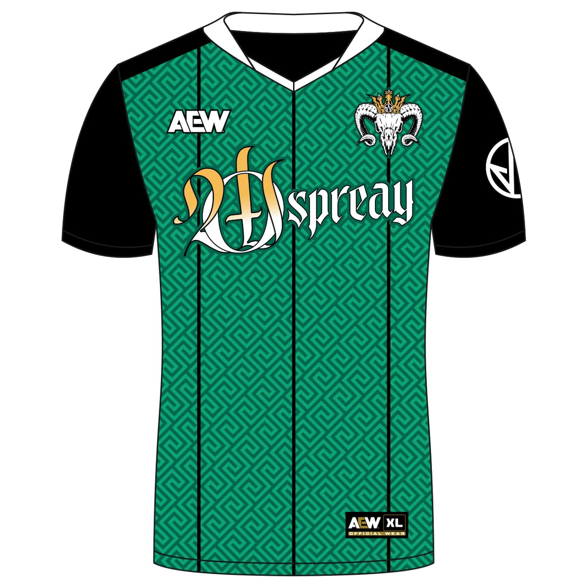 AEW Will Ospreay - Billy Goat FC Jersey - Green & Black