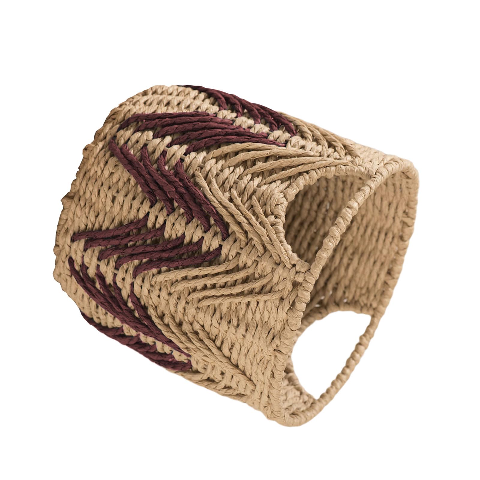 Sustainable Rattan Storage Basket Sturdy Woven Design for Home Organization and Decorative Solution Handwoven Rattan Basket for Modern Homes & Clutter Control