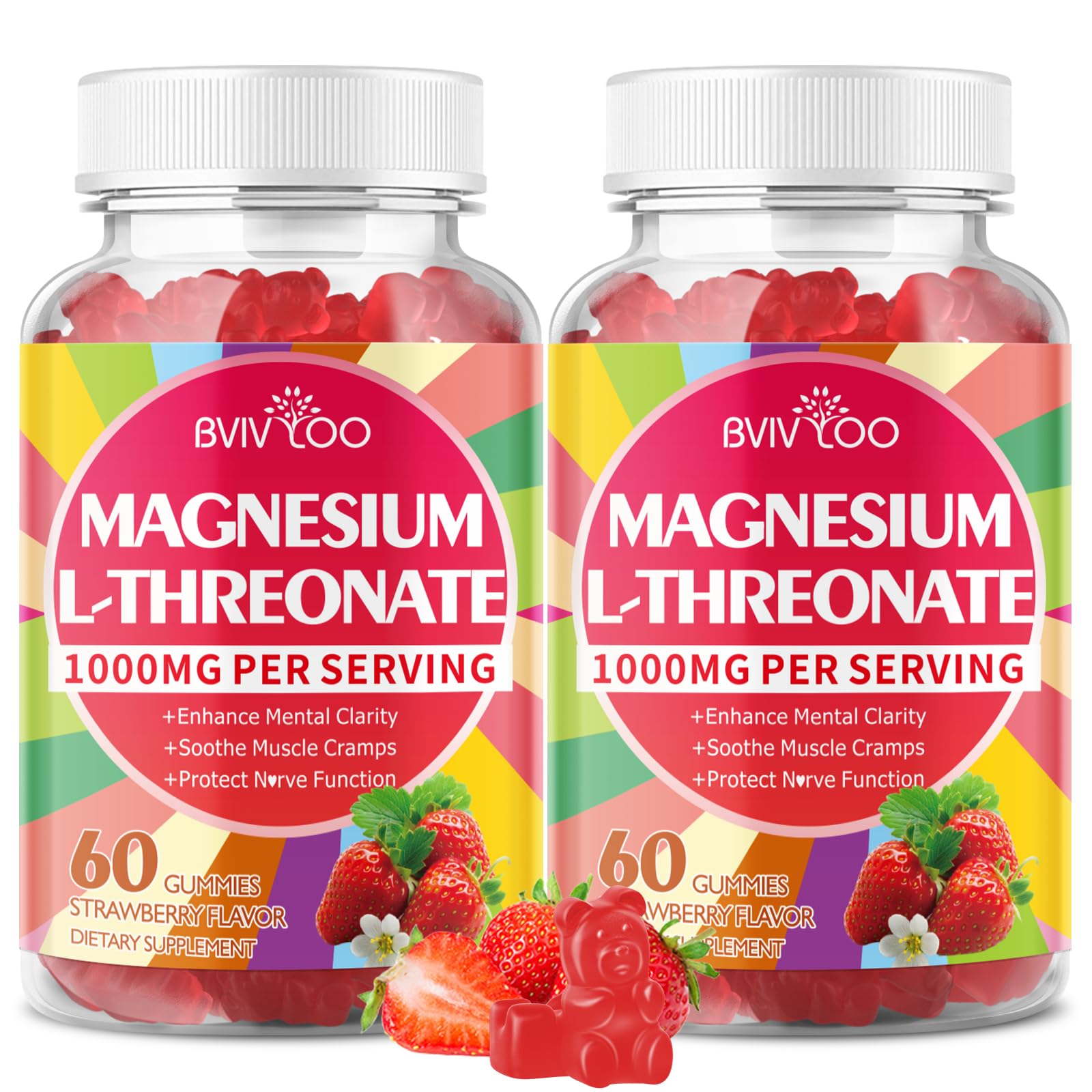 BVIVLOO Magnesium L-Threonate Gummies