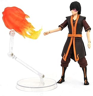 Diamond Select Toys Avatar The Last Airbender: Zuko Deluxe Action Figure, Multicolor