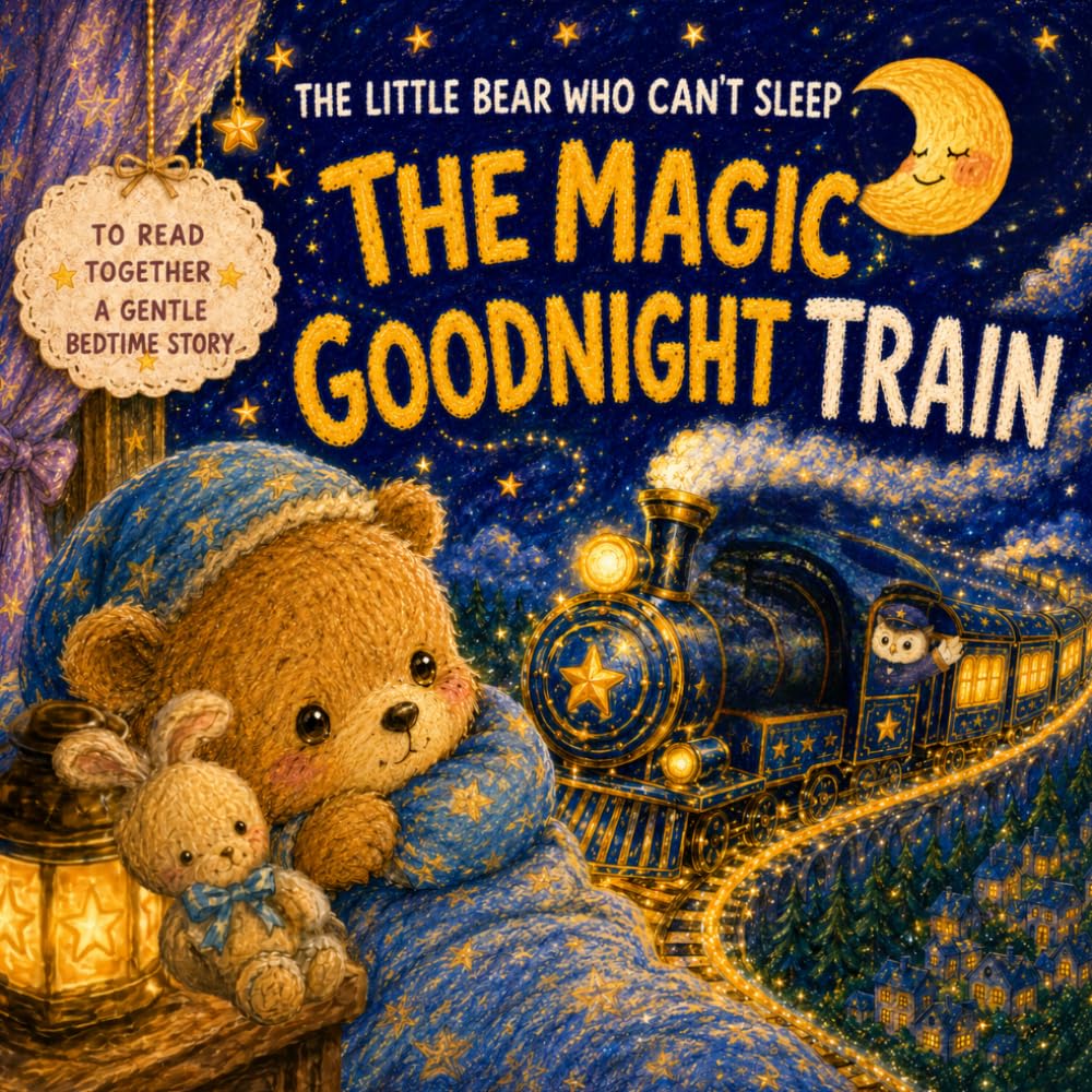 The Magic Goodnight Train: A Gentle Bedtime Picture Book for Parents and Children to Read Together
