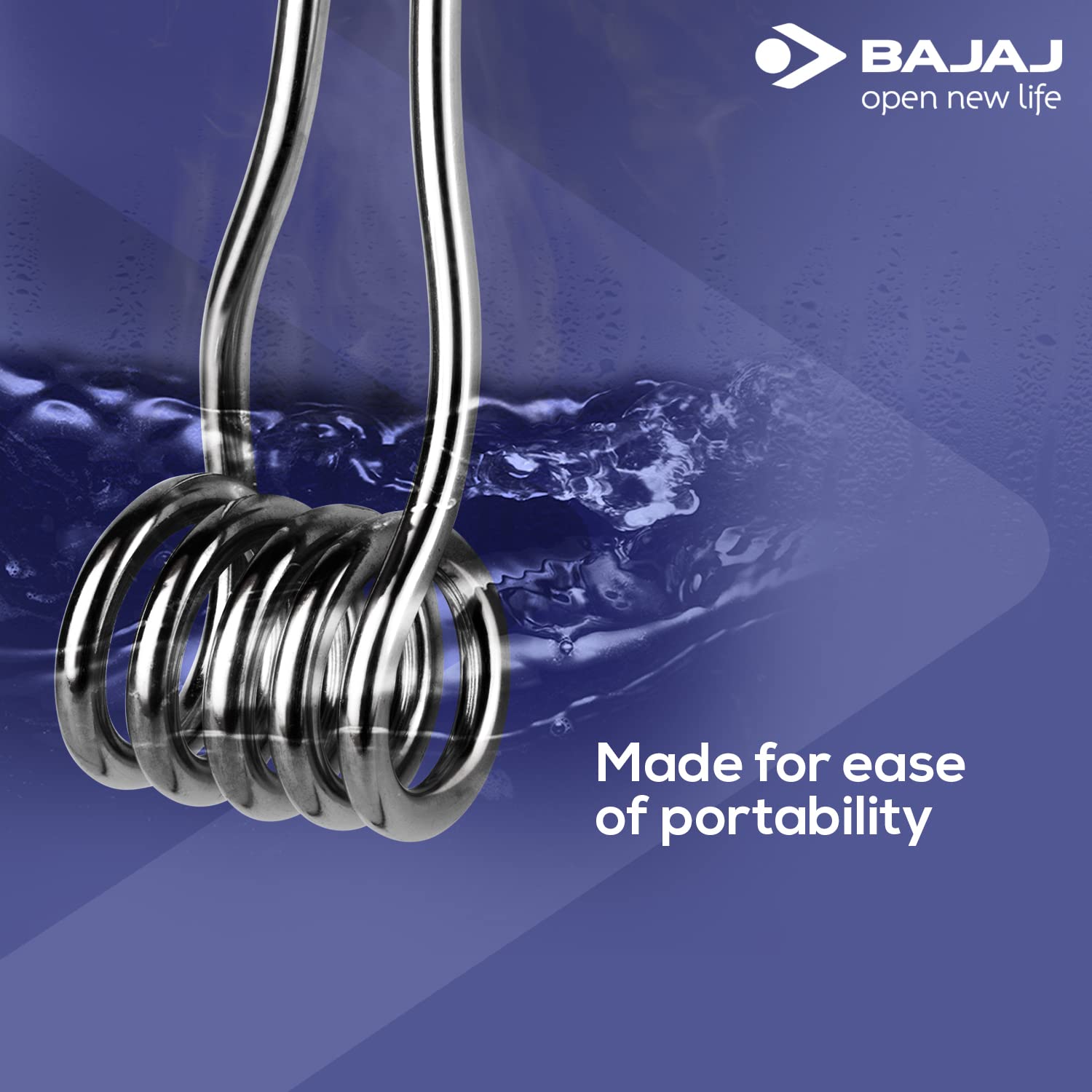 Buy Bajaj Immersion Rod Water Heater 1000 Watts, Silver Online at Low  Prices in India - Amazon.in