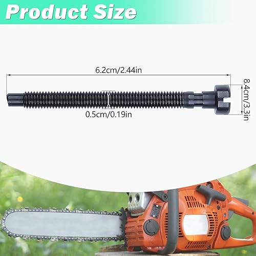 Miniatura 4 de Adefol Paquete de 3 tornillos tensores de cadena para Husqvarna 42 44 50 51 51EPA 55 55 Rancher 234 238 242 246 133 444 motosierra reemplazar