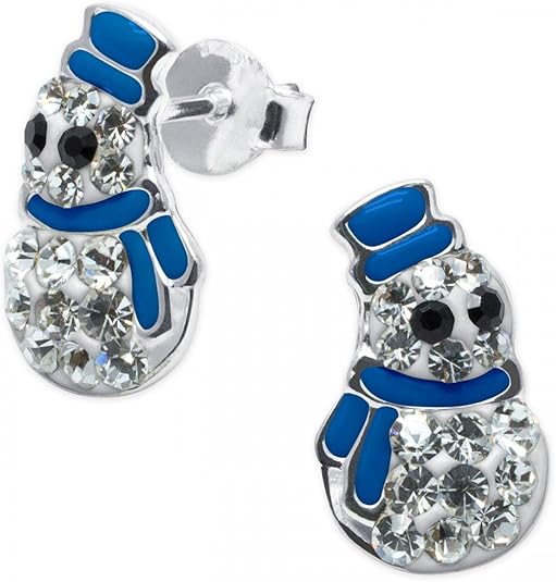 Soul-Cats 1 paio di eleganti hoops in acciaio inossidabile in argento bianco; 14 mm