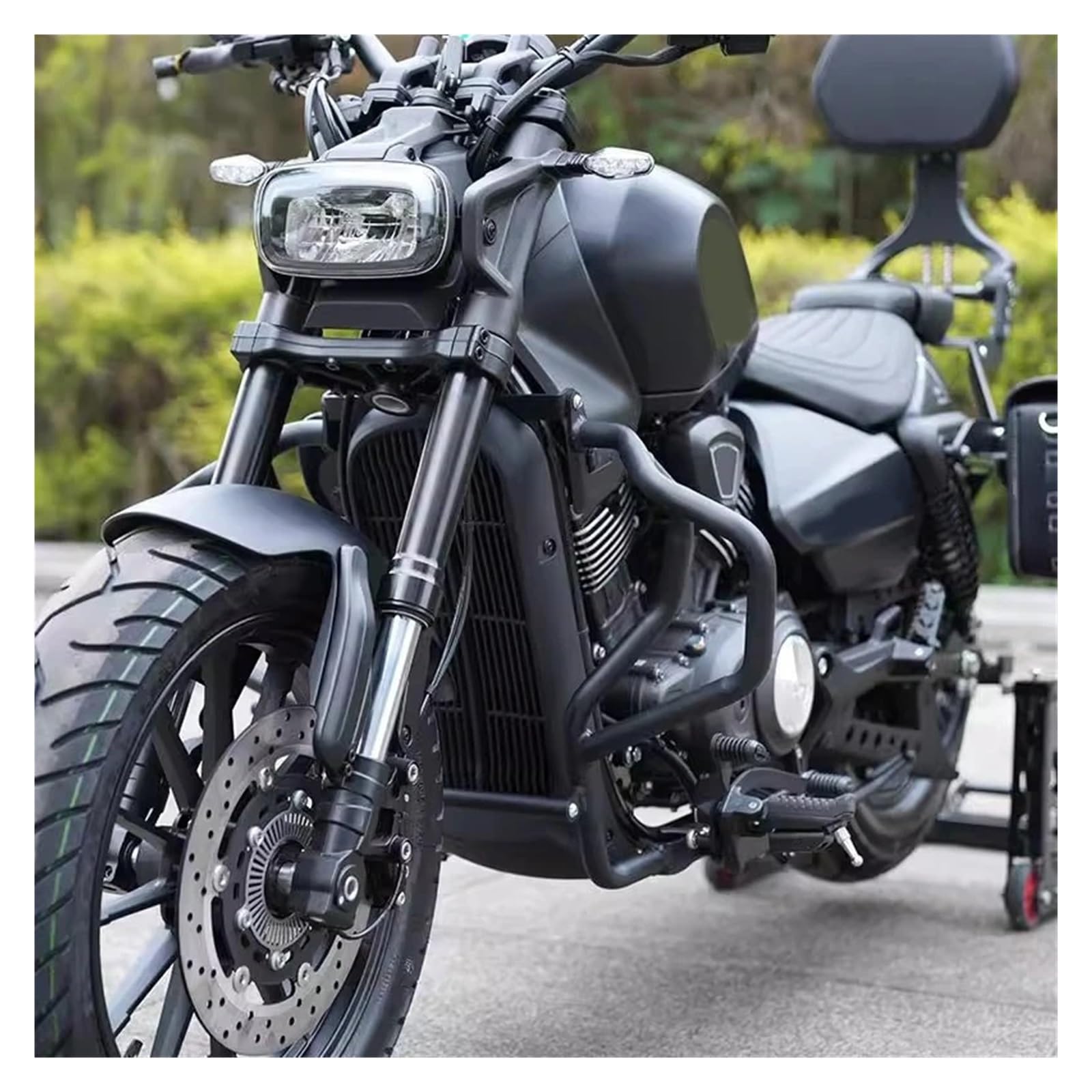 Barra protezione motore Per Benelli Per Leoncino Bobber 400 Bobber400 2025 + Engine Guard Crash Bar Paraurti Telaio Della Moto Barre Di Protezione