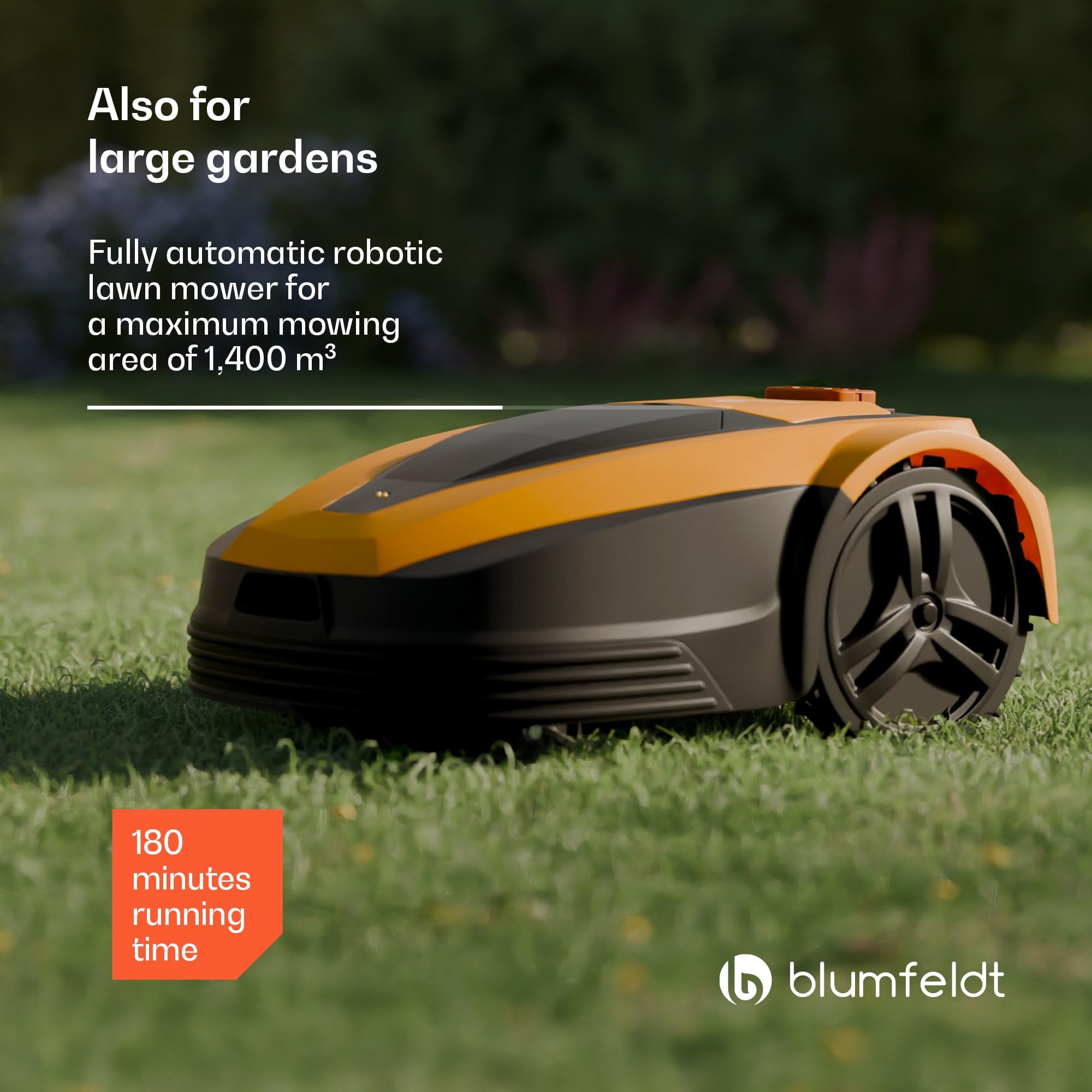 blumfeldt Garden Hero - Tondeuse Robot Gazon électrique — vue 3
