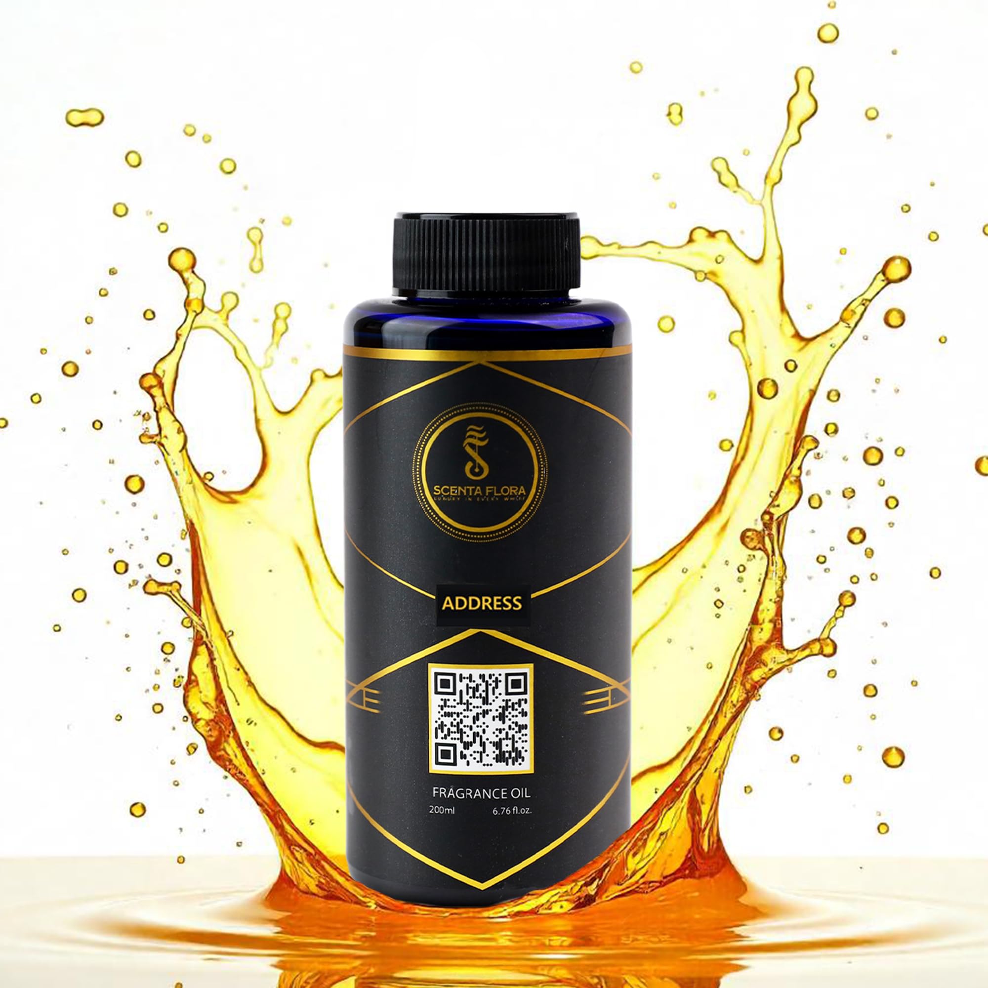 Address Fragrance Oils 200ml Aromatherapy | IFRA Certified | Perfect for Home, Office & Work Spaces | Long-Lasting, Relaxing Ambience