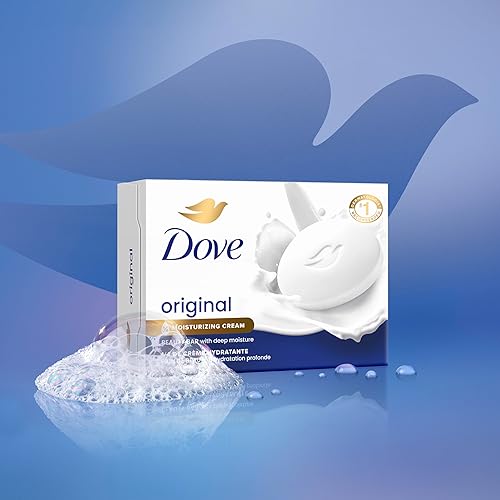 Miniatura 56 de Dove Jabón en barra de belleza original, paquete de 36 para piel suave y lisa, con 1/4 crema hidratante 2.6 oz