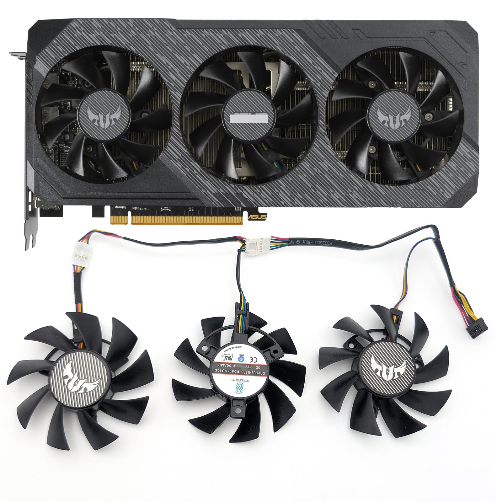 Ventilator voor ASUS TUF Gaming X3 GeForce GTX 1660/1660 Ti/RX 5700/RX Ventilator voor ASUS TUF Gaming X3 GeForce GTX 1660/1660 Ti/RX 5700/RX