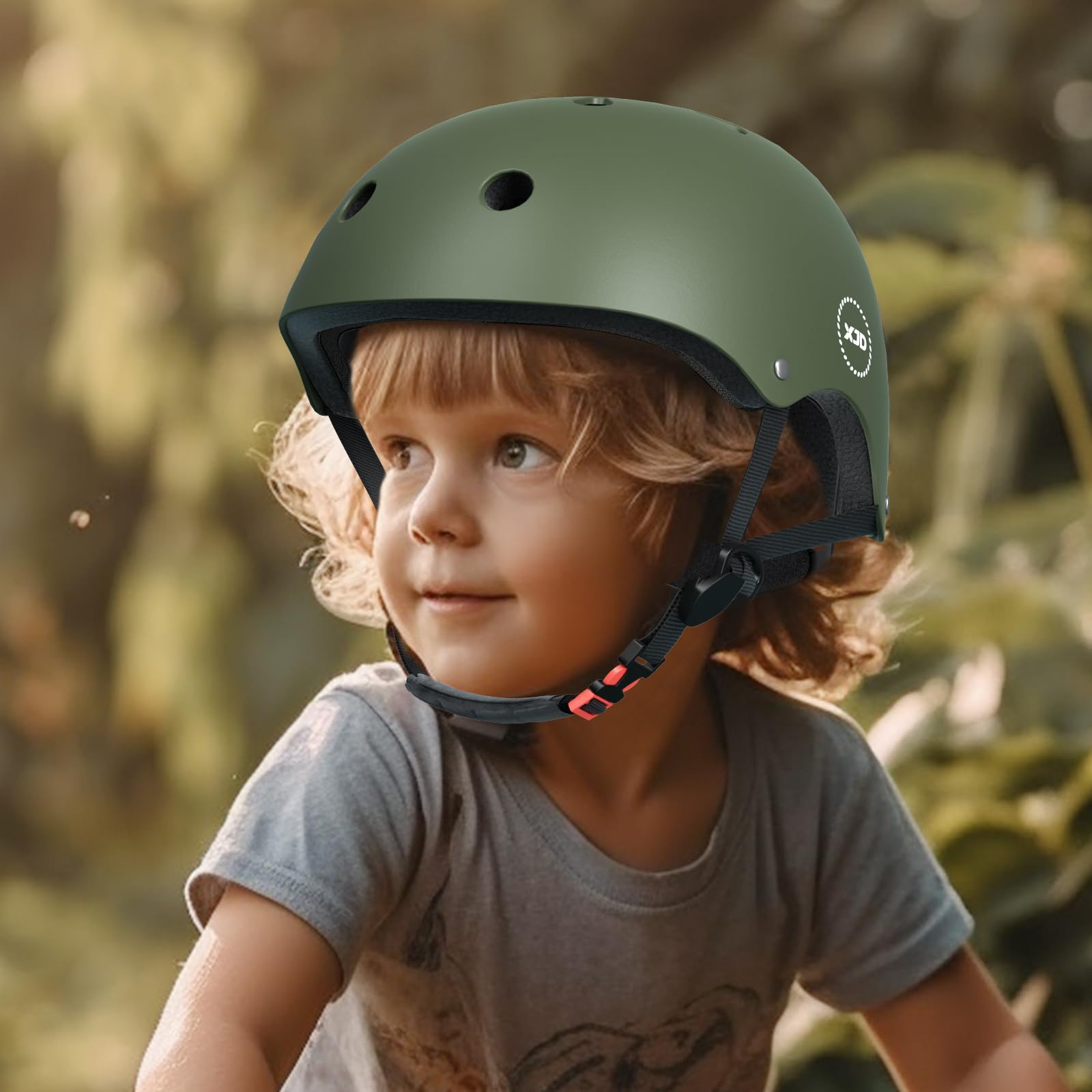 XJD Casque de Vélo Enfant Filles Garçons 3-13 Ans CE Certification Protection Cyclisme Skate Trottinette Skateboard
