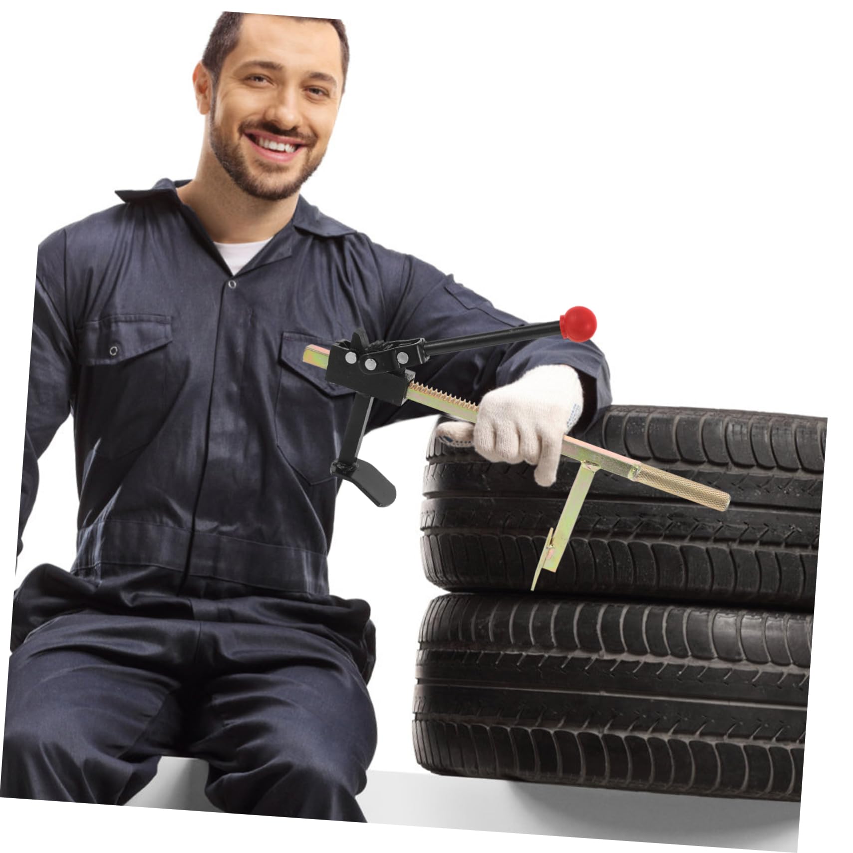Cabilock Herramienta De Expansión Manual Para Neumáticos Kit De Reparación Fácil Separador De Coches