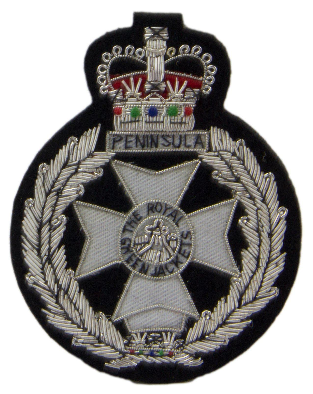 Royal Green Jackets Regimental Blazer Badge