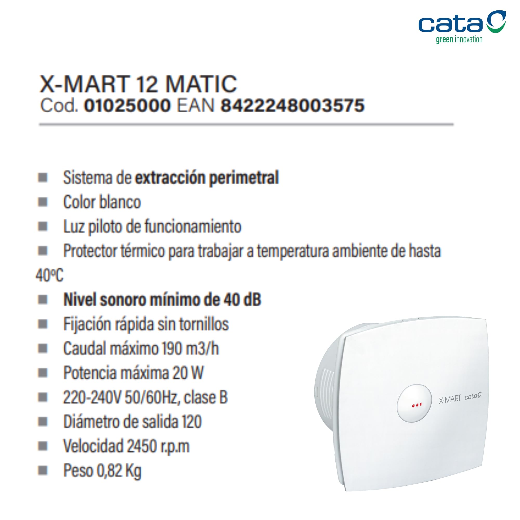 CATA X-MART 12 MATIC biały