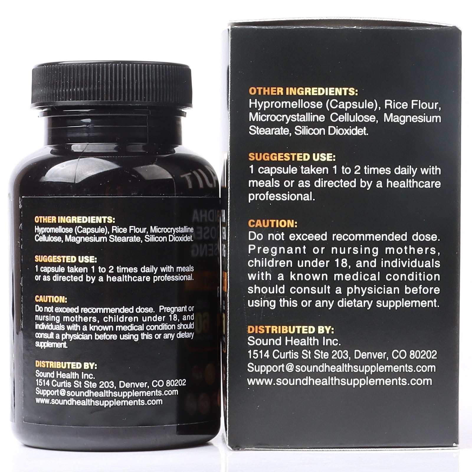 SoundHealth Shilajit Capsule for Men & Women 60 Counts, Easy to Swallow, Blended Vitamin & Mineral Supplements, Gluten Free, Non-GMO — Amazon image 5