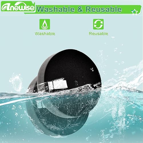 Miniatura 6 de Filtro 3070 para Bissell para Cleanview Pet Slim 2831 3080 2921 3925 borrador de pelo de mascotas Slim 2897 Poweredge 2900 3274 con cable, paquete