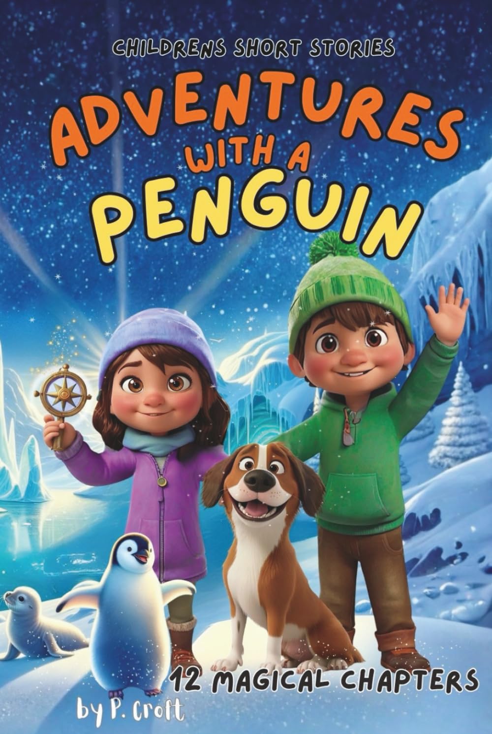 Children's Short Stories: Adventures with a Penguin: 12 Magical Chapters for Young Imaginations; Ages 6-12 (The Adventures of Sam, Mia & Max)