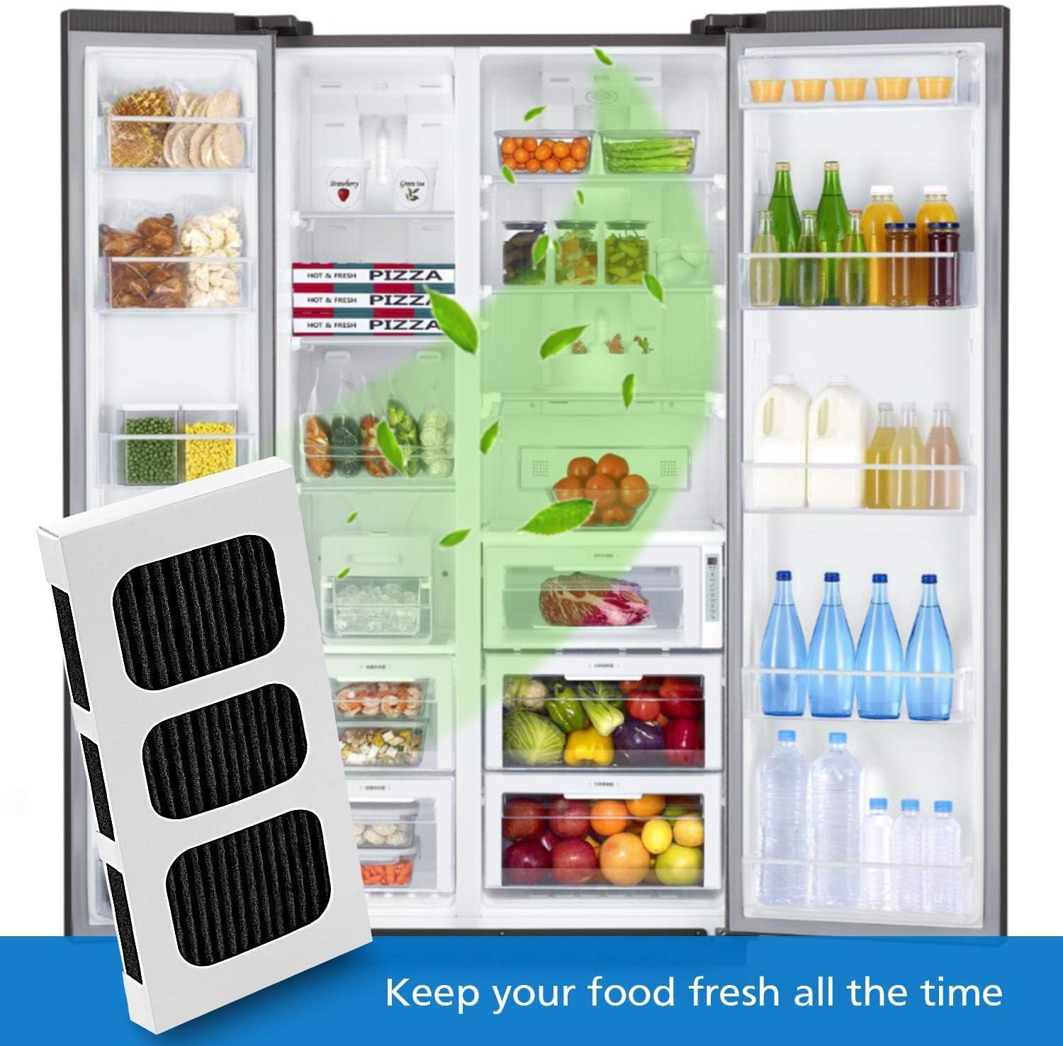 Mist Fresh Paultra2 Refrigerator Air Filter Replacement For Frigidaire, Pureair Ultra 2, Pure Air Ultra 2, Pureair Ultra Ll, Electrolux 242047805