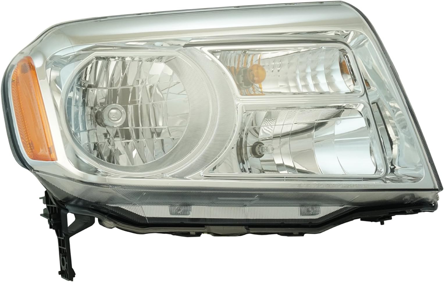 TRQ Passenger Side Headlight Assembly Halogen Compatible with 2012-2015 Honda Pilot HO2503147