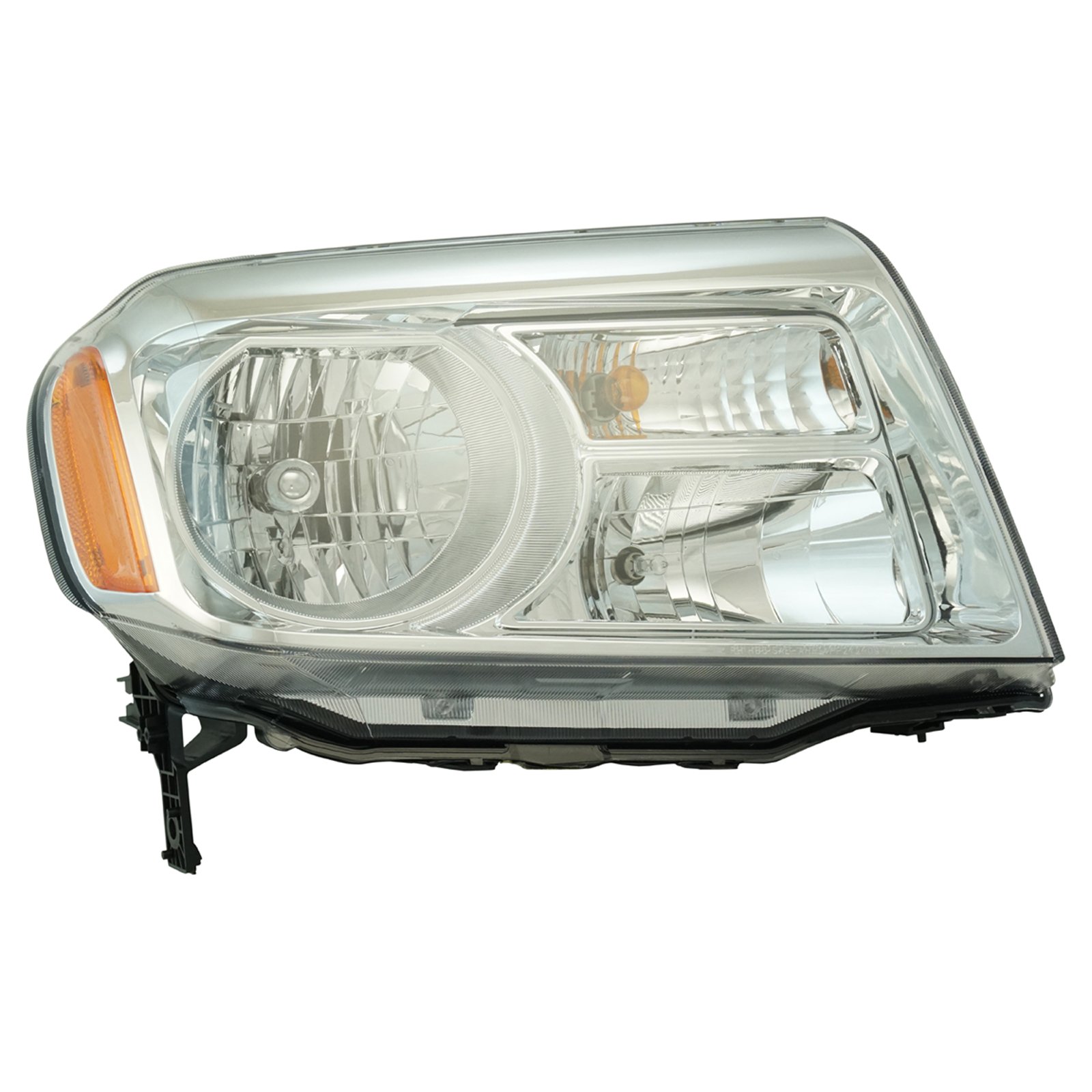 TRQ Passenger Side Headlight Assembly Halogen Compatible with 2012-2015 Honda Pilot HO2503147