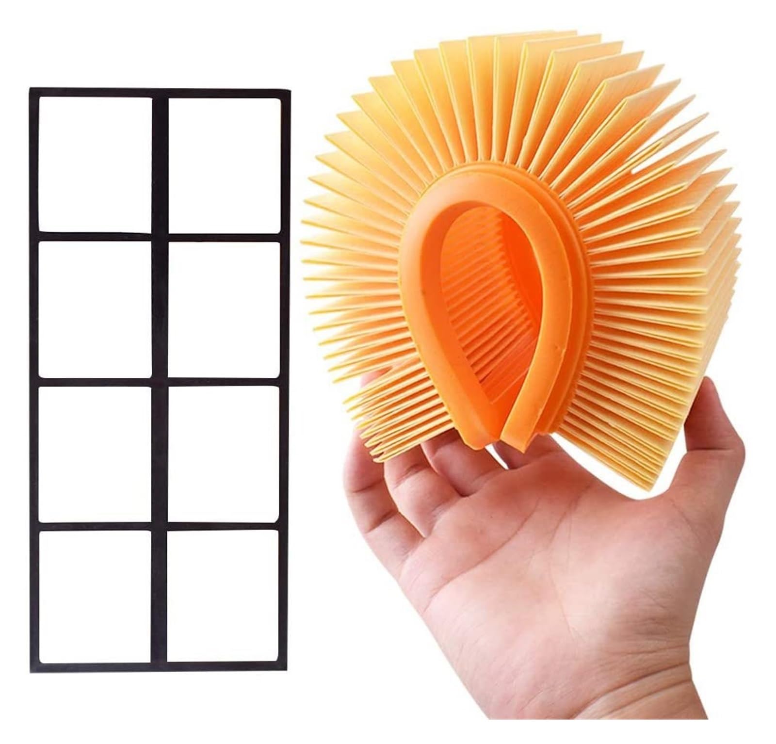 Omixberg 6.415-953.0 AD 2 AD 3200 Filtre compatible/remplacement pour cheminée Kärcher AD 2, AD 3.000, AD3.200, AD 3 Premium