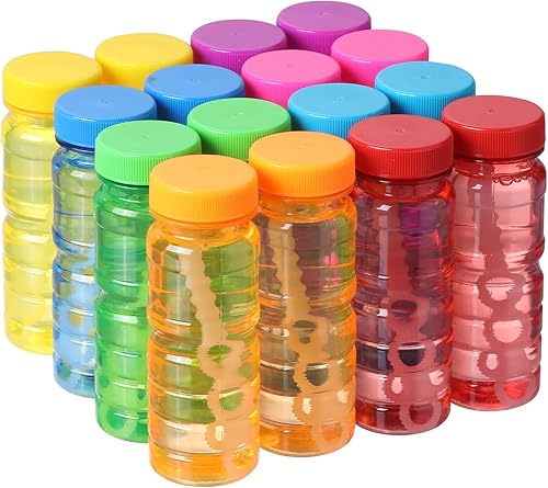 Miniatura 23 de novelinks Botella para burbujas grandes (12 unidades), Paquete de 1 Paquete de 12 4oz,Paquete de 12 varitas de 4 onzas,Paquete de 16 4oz,Paquete