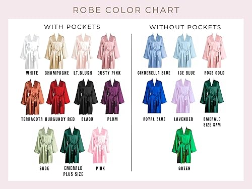 Miniatura 4 de Personalized Satin Robe for Quinceañera, Mis Quince, Sweet 16, Bridesmaid, or Birthday, Custom Glitter Design Batas with Crown, Tiara, or Diamond