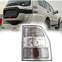 Taillights Compatible with 2007 2008 2009 2010 2011 2012 2013 2014 2015 Mitsubishi Pajero V97 Passenger Side Taillight Assembly Tail Lights Assembly Tail Lamps Turn Signal, Reverse Brake Lamps
