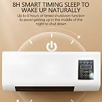 EpiCooler Wall Mount Fan With Remote Control, Air Conditioning System, Reversible Split Wall Mount Air Conditioner, Air Conditioner Without Outdoor Unit for Home, Bedroom, Living Room