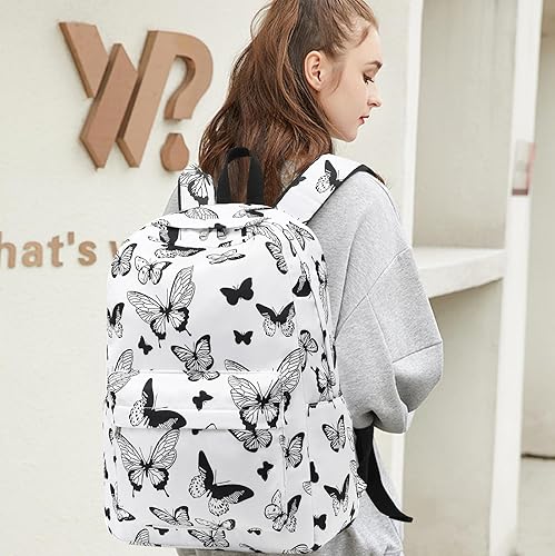 Miniatura 2 de LEDAOU Mochila para niñas, mochila escolar para niños, mochila para adolescentes, juego de mochila con bolsa de almuerzo y estuche para lápices