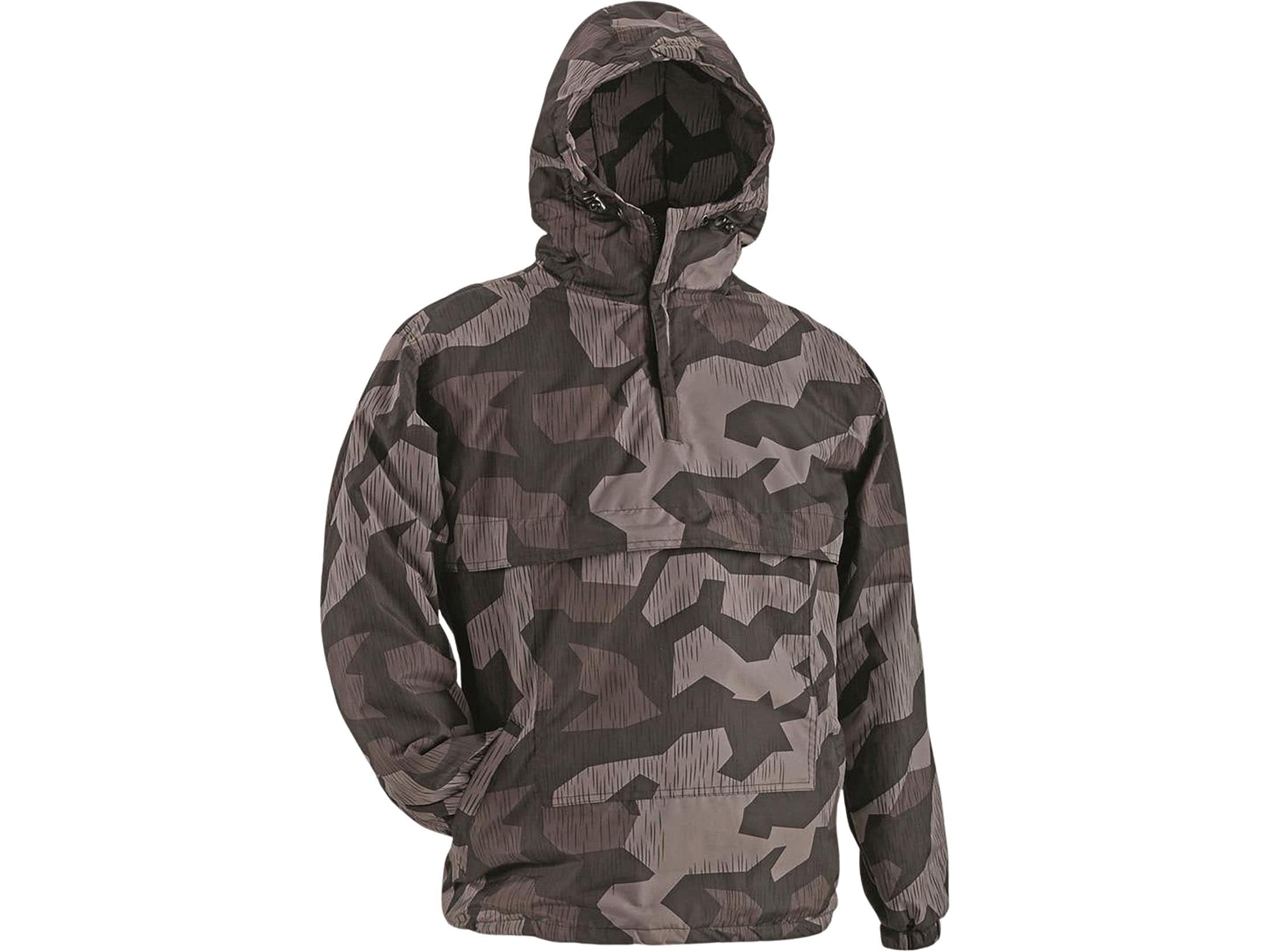 Amazon.com: Mil-Tec Men's Combat Anorak Hoodie Splinter Night