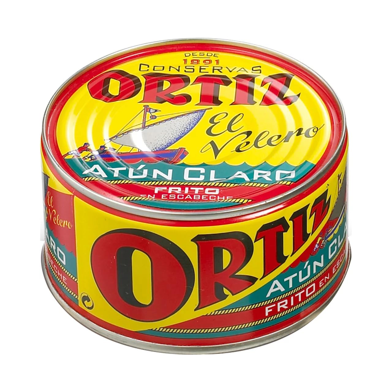 ORTIZ Thunfisch hell in Escabeche Dose 260 g. 6er-Pack