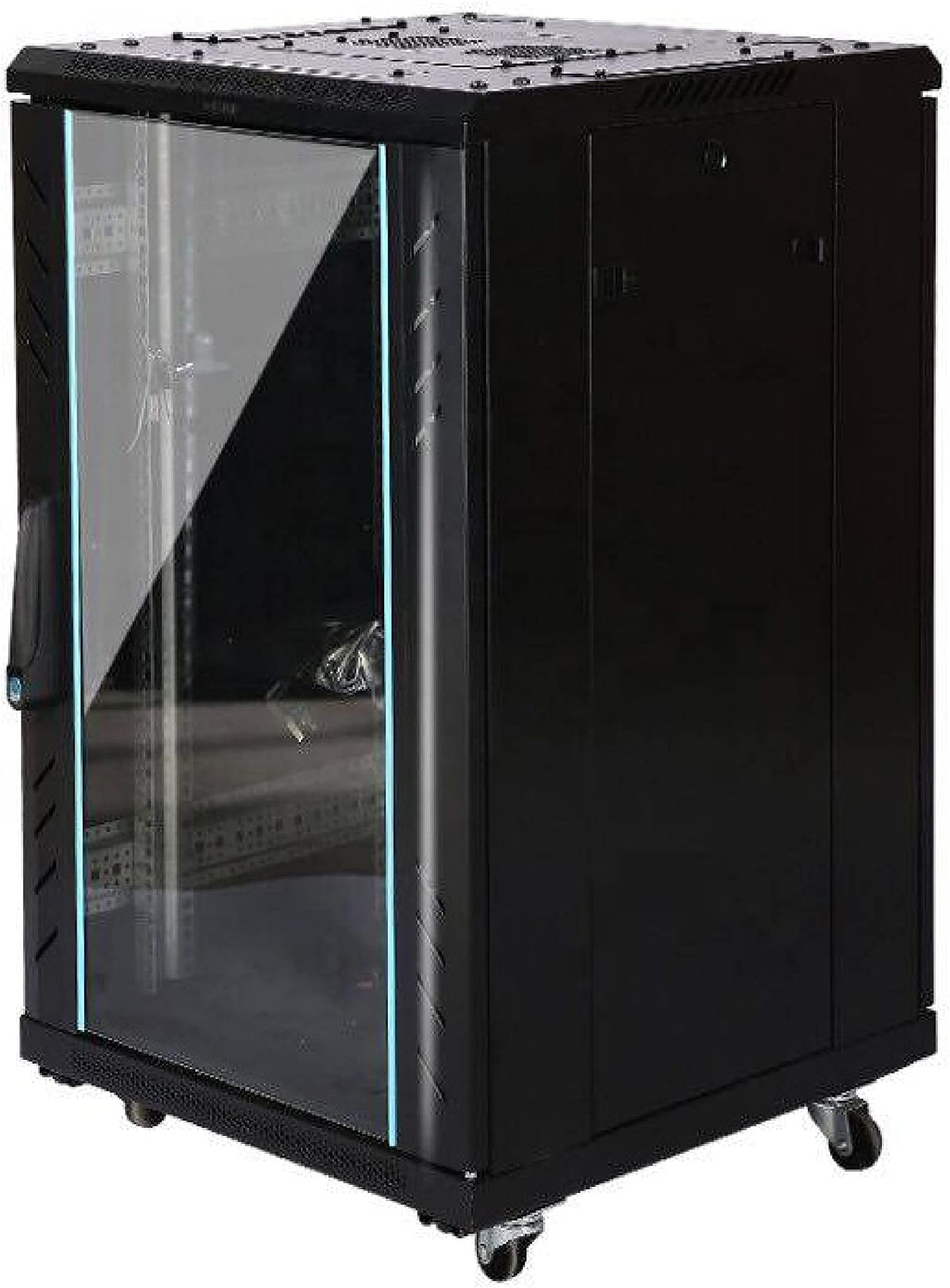 XForm Floor Stand Server Rack Cabinet 800mm W x 800mm D x 1400mm H 27U come with 1 Shelf + 4 Fan