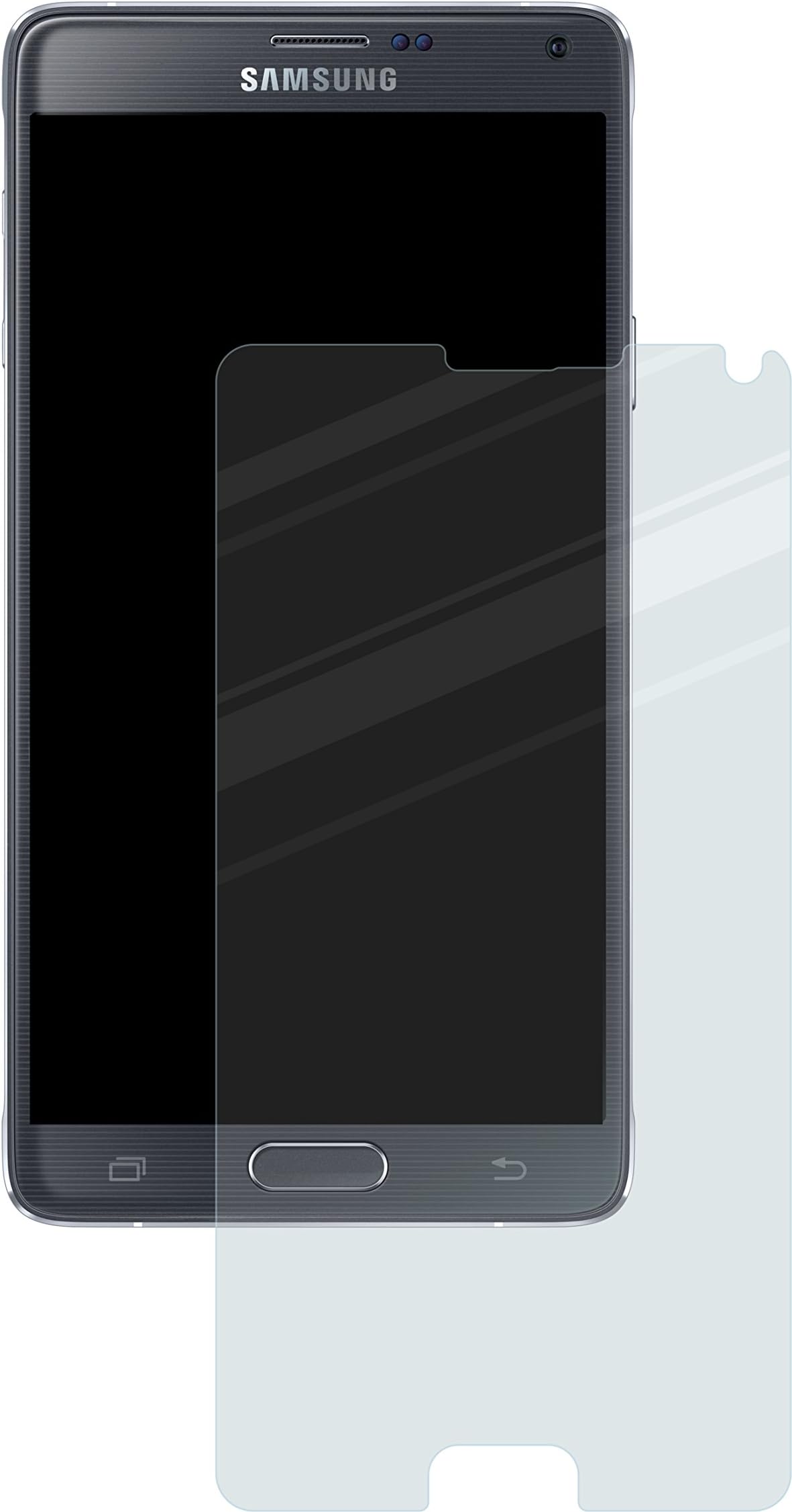OtterBox Clearly Protected Vibrant Case for Samsung GALAXY Note 4 - Retail Packaging - Clear