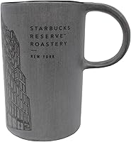 Vista 1 de Starbucks Reserve Roastery New York - Taza de cerámica, 10 onzas (gris cemento)